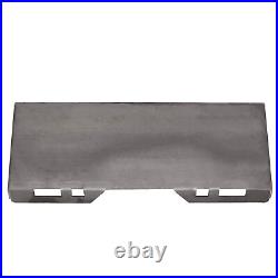 3/8 Mount Plate Skid Steer Adapter Loader Quick Attachment For Bobcat / Kubota