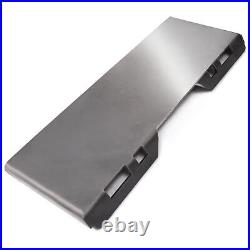 3/8 Mount Plate Skid Steer Adapter Loader Quick Attachment For Bobcat / Kubota