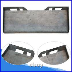 3/8 Quick Tach Attachment Mount Plate Skid Steer Hitch Steel Front Loader Plate