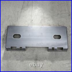 3/8 Quick Tach Mount Plate Adapter Fit Most Skid Steer Loader Attachment New