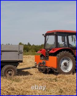 3/8 Skid Steer Attachment Plate Tractor, Thick Attachment Quick Attach Plate