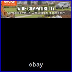 3/8 Skid Steer Plate Universal Quick Attach Loader Plate for Tractors & Loaders