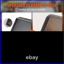 3/8 Skid Steer Plate Universal Quick Attach Loader Plate for Tractors & Loaders