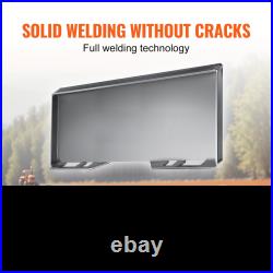 3/8 Skid Steer Plate Universal Quick Attach Loader Plate for Tractors & Loaders