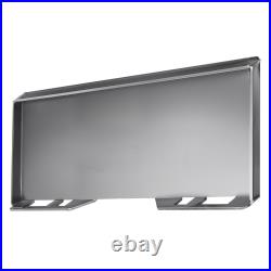 3/8 Skid Steer Plate Universal Quick Attach Loader Plate for Tractors & Loaders