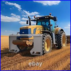 3/8 Skid Steer Quick Attach Mount Plate Universal Compatible Kubota Tractor