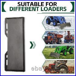 3/8 Universal Quick Attach Mount Plate For Kubota and Bobcat Skid Steer Tractor