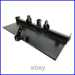 3 Point Attachment Adapter Adjustable Width Lift For Skid Steer Trailer Hitch