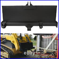 3 Point Attachment Adapter Hitch for Skid Steer Loader Tractor Grade-50