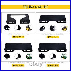 3-Point Attachment Adapter Hitch for Skid Steer Tractor Loader Grade-50