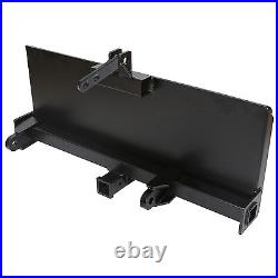 3-Point Attachment Adapter Skid Steer Trailer Hitch Front Tractor Loader Case