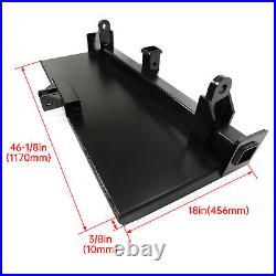 3-Point Attachment Adapter Skid Steer Trailer Hitch Front Tractor Loader Case