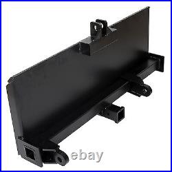 3-Point Attachment Adapter Skid Steer Trailer Hitch Front Tractor Loader Case