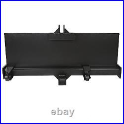 3-Point Attachment Adapter Skid Steer Trailer Hitch Front Tractor Loader Case