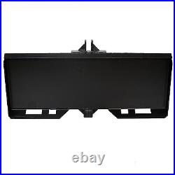 3-Point Attachment Adapter Skid Steer Trailer Hitch Front Tractor Loader Case