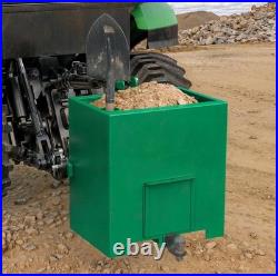 3 Point Hitch Ballast Box Counterweight Cat-1 Skid Steer Tractor HD 800lb