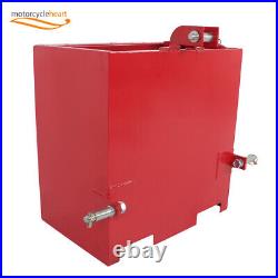 3 Point Hitch Ballast Box Counterweight for Cat 1 Cat-1 Skid Steer Tractor 800lb