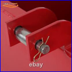 3 Point Hitch Ballast Box Counterweight for Cat 1 Cat-1 Skid Steer Tractor 800lb