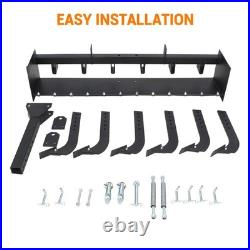 3 Point Hitch Powder Coated Steel 55 Box Blade Scraper With6 Shank For fit Cat 1