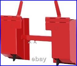 4000LBS Skid Steer Quick Tach Conversion Adapter Plate Attachment For Bobtach