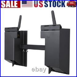 4000LBS Universal Skid Steer Quick Tach Conversion Adapter for Kubota Bobcat
