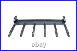 4000LB 60 Clamp On Debris Forks Heavy Duty for Tractor Bucket Loader Skid Steer