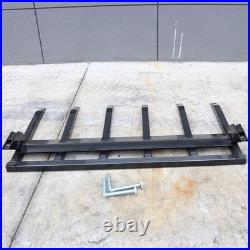 4000LB 60 Clamp On Debris Forks Heavy Duty for Tractor Bucket Loader Skid Steer