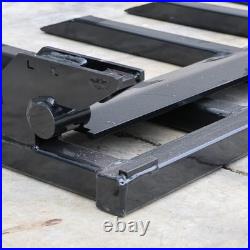 4000LB 60 Clamp On Debris Forks Heavy Duty for Tractor Bucket Loader Skid Steer