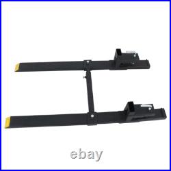 4000Lbs 60'' Tractor Pallet Forks Clamp on Skid Steer Loader Bucket Quick Attach