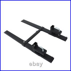 4000Lbs 60'' Tractor Pallet Forks Clamp on Skid Steer Loader Bucket Quick Attach