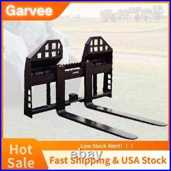 4000Lbs Load Capacity Featured On The Skid Steer Pallet Fork Frame, Quick Attach