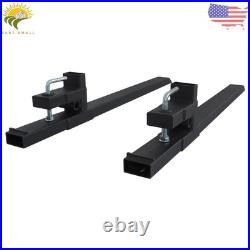 4000Lbs Pallet Forks Clamp On Bucket Loader Attachment Skid Steer Tractor 60