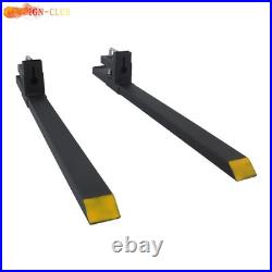 4000Lbs Tractor Pallet Forks 60 Clamp On Bucket Loader Attachment Skid Steer