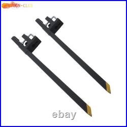 4000Lbs Tractor Pallet Forks 60 Clamp On Bucket Loader Attachment Skid Steer