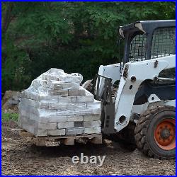 4000 LBS Capacity Pallet Fork Frame for Kubota Bobcat and Skid Steer Tractors