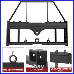 4000 LBS Capacity Pallet Fork Frame for Kubota Bobcat and Skid Steer Tractors 4000 LBS Capacity Pallet Fork Frame for Kubota Bobcat and Skid Steer Tractors