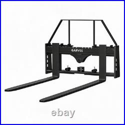4000 Lbs Quick Attach Pallet Forks 45 Frame 48 Blades for Skid Steer Tractors