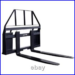 4000 Lbs Universal Skid Steer 45Pallet Fork Frame Attachment With48 Fork Blades