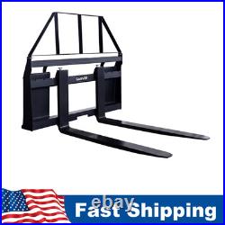 4000 Lbs Universal Skid Steer 45Pallet Fork Frame Attachment With48 Fork Blades