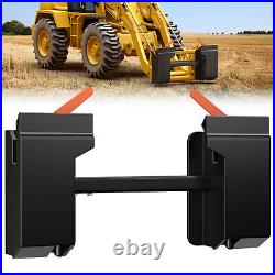 4000 lbs Universal Skid Steer Adjustable Quick Attach Adapter for Bobcats Kubota