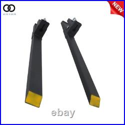 4000lb Clamp on Bucket Pallet Forks Tractor Loader Skid Steer Attach 60'