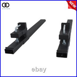 4000lb Clamp on Bucket Pallet Forks Tractor Loader Skid Steer Attach 60'