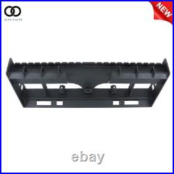 4000lb Heavy-Duty Pallet Fork Frame W Receiver Hitch & Spear Sleeves Skid Steer