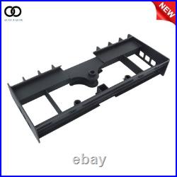 4000lb Heavy-Duty Pallet Fork Frame W Receiver Hitch & Spear Sleeves Skid Steer