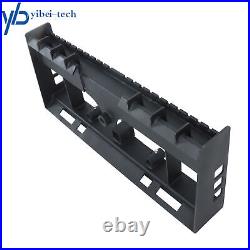 4000lb Heavy-Duty W Receiver Hitch & Spear Sleeves Skid Steer Pallet Fork Frame