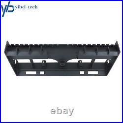 4000lb Heavy-Duty W Receiver Hitch & Spear Sleeves Skid Steer Pallet Fork Frame