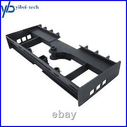 4000lb Heavy-Duty W Receiver Hitch & Spear Sleeves Skid Steer Pallet Fork Frame