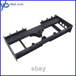 4000lb Heavy-Duty W Receiver Hitch & Spear Sleeves Skid Steer Pallet Fork Frame