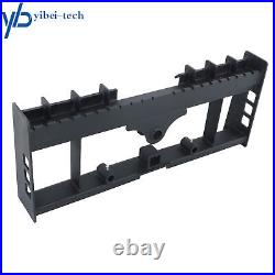 4000lb Heavy-Duty W Receiver Hitch & Spear Sleeves Skid Steer Pallet Fork Frame