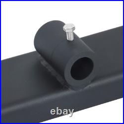 4000lb Heavy-Duty With Receiver Hitch & Spear Sleeves Skid Steer Pallet Fork Frame